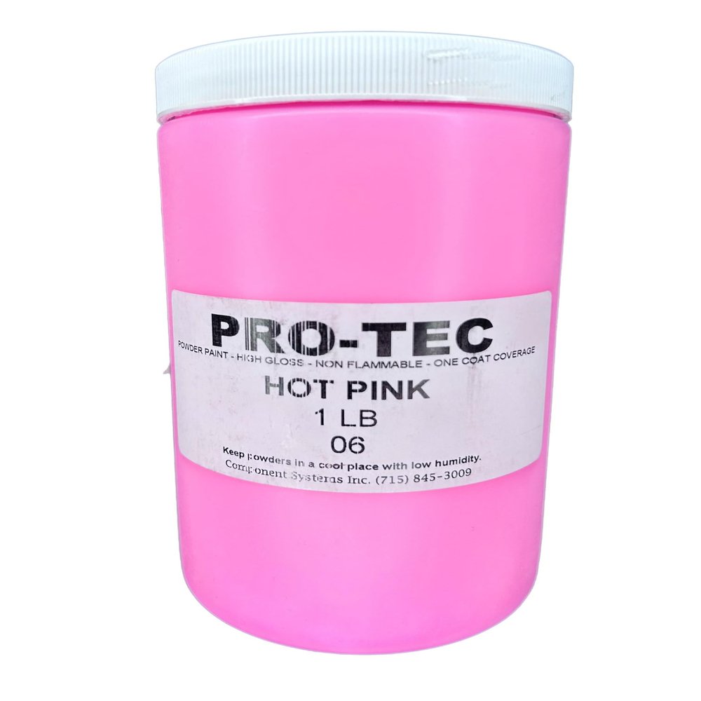 One Pound Can of Pro-Tec Lure Powder Paint, Cheaper by the Pound (Hot Pink 1LB)
