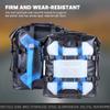 WILD HEART Motorcycle side bag stainless steel suspension waterproof bag Saddlebags 20L/25L waterproof Pianner Bag wear-resistant general-purpose Bike accessories (Grey, 25L, One Pack) view 3