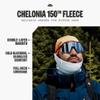 Turtle Fur Double-Layer Neck Warmer - Ultra-Soft, Stretchy Chelonia 150 Fleece Neck Gaiter Made with 100% Recycled Polyester, Blue view 3
