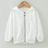 Baby Lightweight Sunscreen Hoodie Toddler Summer Sun otection Outwear Breathable Coat Jacket (White, 2-3 Years) view 2