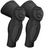 Dialudon Knee Pads Compression Padded Long Leg Sleeves for Youth Adult Basketball Football Volleyball Wrestling Protector, Double Crashproof Knee & Calf Pads (1 Pair) view 1