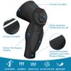 Dialudon Knee Pads Compression Padded Long Leg Sleeves for Youth Adult Basketball Football Volleyball Wrestling Protector, Double Crashproof Knee & Calf Pads (1 Pair) view 2