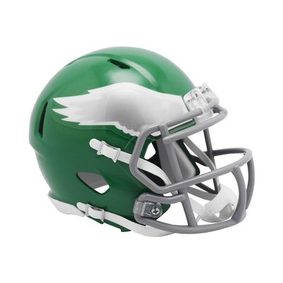 Riddell Philadelphia Eagles NFL 2023 On Field Alternate Mini Speed Helmet (Kelly Green)