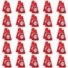 Anderson's Exclusive Red and White Paw Pride 7" Megaphone Noisemaker Boost School Spirit Cheerleader Sports Football Basketball Homecoming Squad Team Party Dance Club Performance Fan Pack of 50 view 2