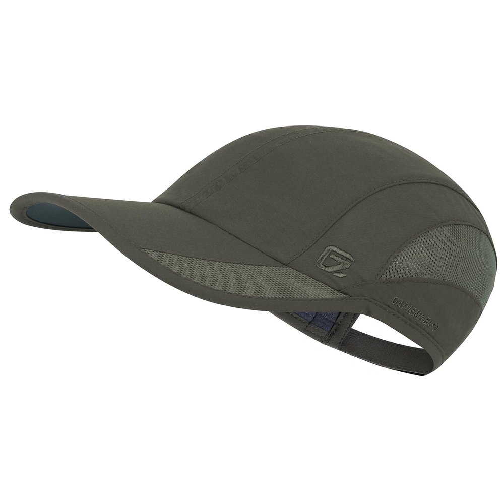GADIEMKENSD Cooling Running Hat Quick Dry Summer Baseball Cap UPF50+ Sports Sun Caps Breathable Mesh Trucker Dad Hats Unstructured for Golf Tennis Hiking Gym Travel Camping Army Green M/L 7-7 1/2