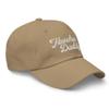 RIVEMUG Hoochie Daddy Cap Relaxed Fit Non Structured Curved Bill Low Crown Adjustable Dad Hat Khaki view 3
