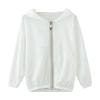 Baby Lightweight Sunscreen Hoodie Toddler Summer Sun otection Outwear Breathable Coat Jacket (White, 3-4 Years) view 1