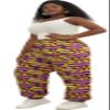 SHENBOLEN Women African Casual Print Long Pants Ankara Wax Pant Plus Size(Small,B) view 3