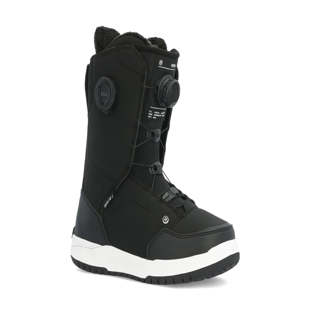Ride Hera Womens Snowboard Boots, 5.5, Black