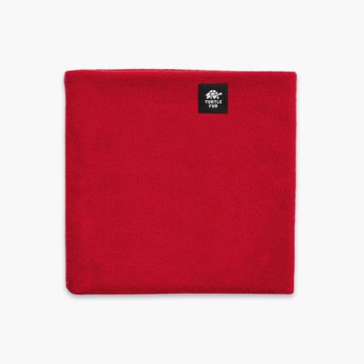 Turtle Fur Kids Chelonia 150 Classic Fleece Neck Warmer, Ages 3-6, Red