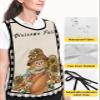 Autumn Pumpkin Scarecrow Cobbler Aprons with 2 Pockets for Women Men,Fashionable Printed Unisex Bib Waterproof Cleaning Smock Vest for Chef Farmhouse Fall Sunflower Black Plaid 1 Pack,20''x31.5'' view 4