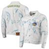 FISLL Men's NBA Team Denim Jacket, Golden State Warriors, Medium view 1