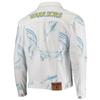 FISLL Men's NBA Team Denim Jacket, Golden State Warriors, Medium view 3
