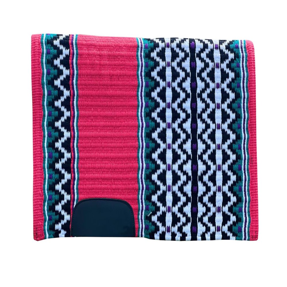 Western Horse Saddle Show Pad Blanket, Equestrian Ranch Pad, 100% Newzealand Woolen Pad Oversized Handmade Premium Quality ST-SP-106 (34" x 38")