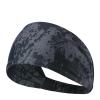 Sports Headband, Antiperspirant Bandana, Sports Quick-Drying Sweat Band, Basketball, Running, Fitness, Sweat-Wicking Headband view 1