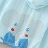 Boys Girls Sun otection Zip Front Hoodie Shirts, UPF 50+ Long Sleeve Sunscreen T-Shirt (Light Blue, 2-3 Years) view 4