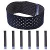 BESPORTBLE 6pcs Adjustable Elastic Sleeve Straps Self-Adhesive Sports Ties for Shirts for Softball Football and Cycling Convenient Hook and Design for view 1