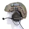 Aimsniper Tactical Headset (1C/2C)With Helmet Rail Adapter & MicrophoneNoise Reduction Electronic Sound Pickup Headphones Ear Muffs (OD) view 4