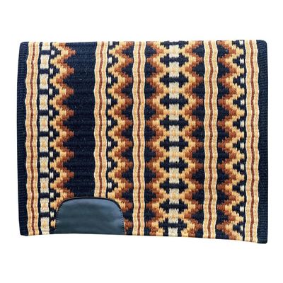 Western Horse Saddle Show Pad Blanket, Equestrian Ranch Pad, 100% Newzealand Woolen Pad Oversized Handmade Premium Quality ST-SP-082 (34" x 38")