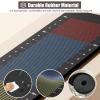 ZIMGOD Standing Long Jump Mat, Non Slip Exercise Measuring Mat, Carpeted Long Jump Practice Test Pad, Jump Rope Training Workout Board for Home Gym Floor (Color : Kids) view 3