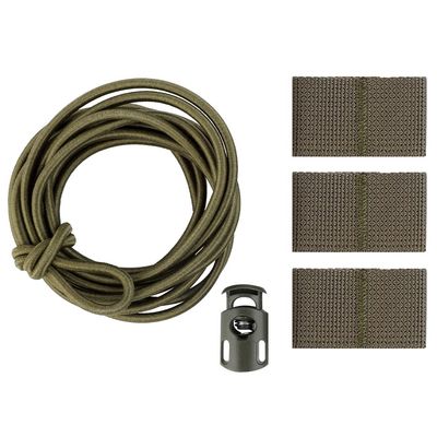 National Flag Bungee Strap Elastic Shock Cord Kits Tactical Molle Webbing Loop Rope Lock Tool Storage Accessories