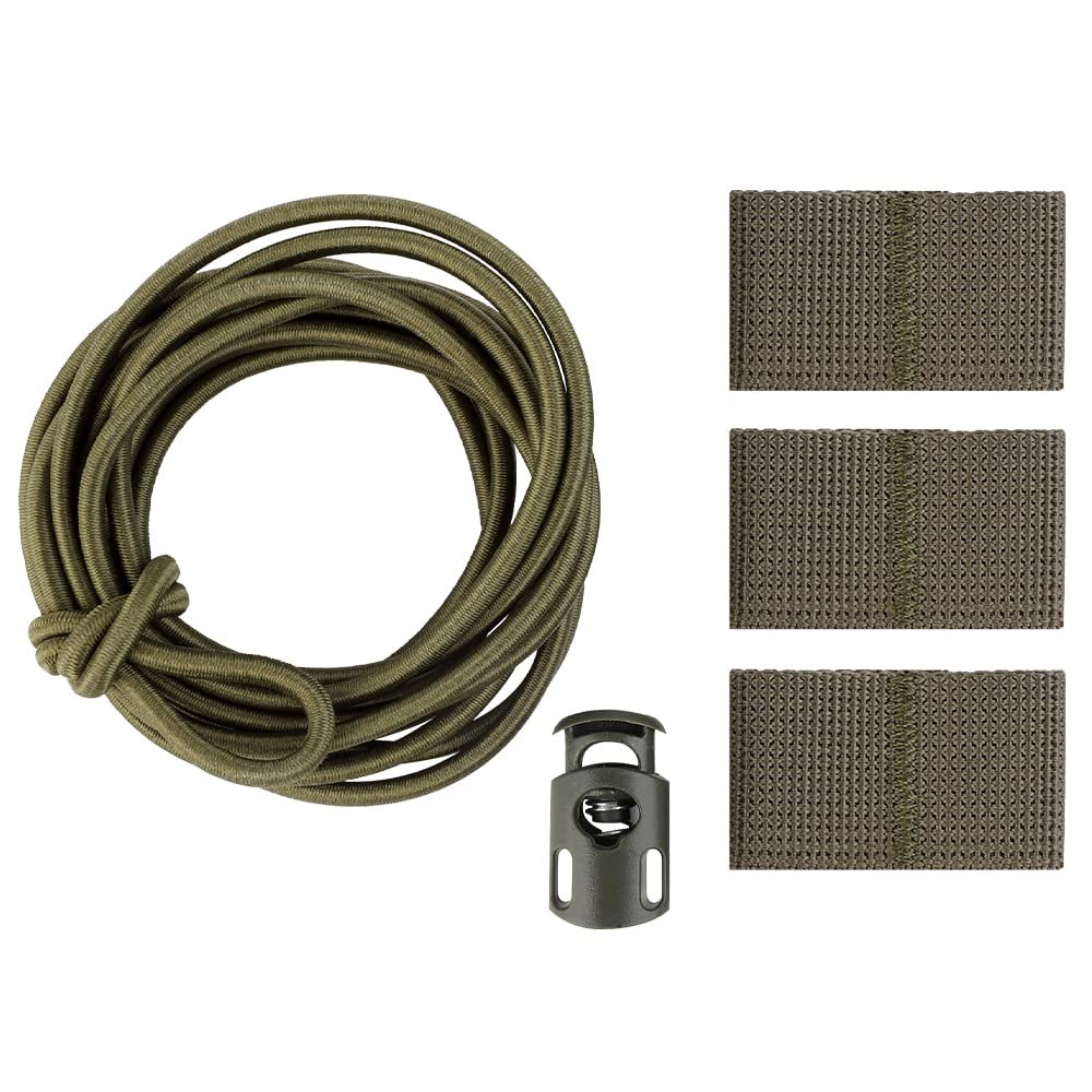 National Flag Bungee Strap Elastic Shock Cord Kits Tactical Molle Webbing Loop Rope Lock Tool Storage Accessories