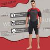 GoldFin Mens Wetsuit, 3mm Shorty Back Zip Wetsuits for Men view 3
