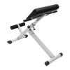 Roman Chair Hyperextension Bench White Back Extension Bench Multipurpose Adjustable 39-45inch Exercise Equipment Back Exercise Machine for Home Gym- Up to 330 lbs Weight Capacity view 3