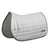 Equine Couture Coolmax Plush Saddle Pad - White/Black view 1