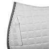Equine Couture Coolmax Plush Saddle Pad - White/Black view 3