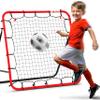 Soccer Rebounder, Kickback Rebound Net 3.3X3.3FT - Football Training Gifts, Aids & Equipment for Kids, Teens & All Ages, Portable, 6 Adjustable Angles view 1