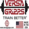 Versa Gripps Pro, Made in USA, Wrist Straps for Weightlifting Alternative, Best Training Accessory, R/L, Silver/Black view 3