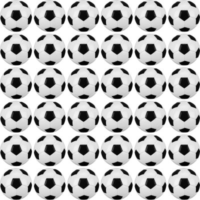 Poen 36 Pcs Soccer Ball Bulk Official Size 2 Indoor Outdoor Soccer Balls Pack Sport Gifts for Adults Charity Donation