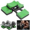 Dumbbell Rack Stand Only, 1Pair Home Dumbbell Frame Stand Prevent Rolling Dumbbell Rack Holder, 100KG Bearing Weight Holder Weight Rack for Home Gym view 1