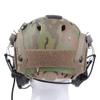 Aimsniper Tactical HeadsetWith Helmet Rail Adapter & MicrophoneNoise Reduction Electronic Sound Pickup Headphones Ear Muffs (BK) view 3