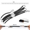 Qivine High Jump Training Equipment, 8FT Long Pole Vault Elastic Bungee Cord, High Jump Bungee Elastic Crossbar with Portable for Beginners Athletes Practice in Track Field Stadiums view 2