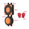 Boxing Wall Mounted Pad Boxing Trainer PU Leather Thickened Sandbag PU Leather Boxing Pads Punching Bag for Household Relaxing Martial Arts (with Children Gloves) view 2