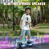 SIMATE Scooter, Bluetooth Speakers and LED Light-Up Wheels, APP Control, Dual 250W Motors, 8.5 mph Max Speed & 8.5 Miles Max Range, Gifts for Kids Adults Girls Boys view 2