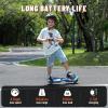 SIMATE Scooter, Bluetooth Speakers and LED Light-Up Wheels, APP Control, Dual 250W Motors, 8.5 mph Max Speed & 8.5 Miles Max Range, Gifts for Kids Adults Girls Boys view 3