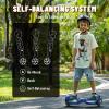 SIMATE Scooter, Bluetooth Speakers and LED Light-Up Wheels, APP Control, Dual 250W Motors, 8.5 mph Max Speed & 8.5 Miles Max Range, Gifts for Kids Adults Girls Boys view 4