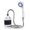 RUSUO Shower Head,Portable Camping Shower Outdoor USB Rechargeable Electric Shower Pump for Camping Car Washing Gardening Pet Cleaning view 1
