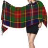 LMNSWDA Scottish Crozier Plaid Tartan Women's Fashion Cashmere Feel with Tassel Large scarf warm party shawl Wraps view 3
