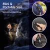 MOWETOO UV Flashlight, Portable Blacklight Flashlight, LED Torch with White and Ultraviolet Light Combo, Black Light Pet Urine Detector for Dog Cat Pee, ID Check, AC Leak, Bed Bug, Rocks, Resin (2) view 3