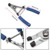 BPILOT Brake Piston Puller, Brake Piston Removal Pliers, Universal Motorcycle Brake Piston Removal Locking Pliers, Extractor Pliers Caliper Tool for Motorbike ATV Scooter 16.5-40mm Diameter view 3