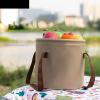Collapsible Bucket Outdoor Travel Camping Waterproof Portable Easy Storage Multifunctional Water Holding Round Bucket Fishing Bucket view 2