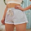 BAWUTZ Drawstring Rolled Hem Track Shorts (Color : Light Grey, Size : X-Large) view 4