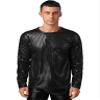 Zaldita Men's Shiny Sequins Jazz Hip Hop Club Dancewear Sparkly Shirts Tops Halloween Christmas Outfits Black Small view 1