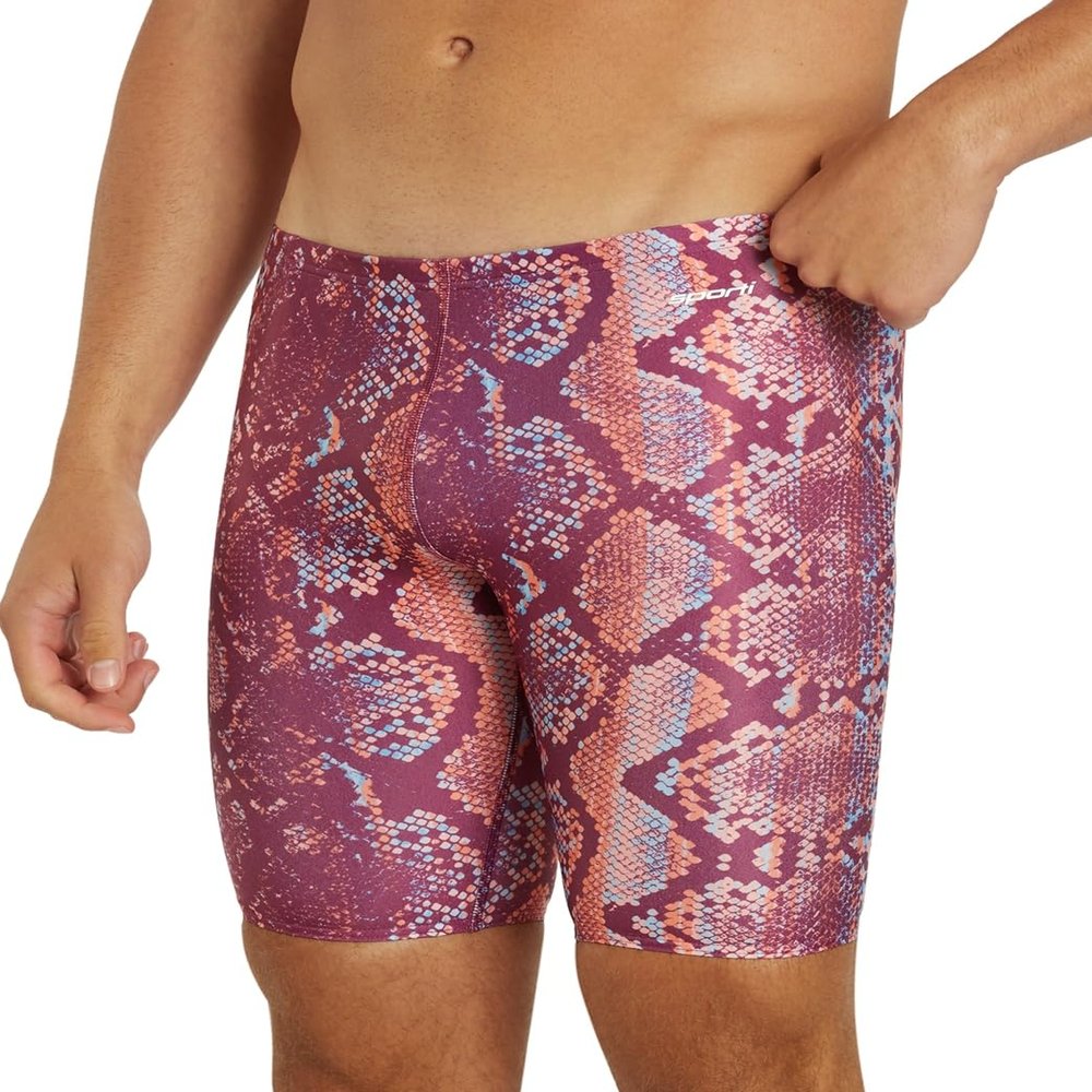 Sporti x Gretchen Walsh Desert Python Jammer Swimsuit - Desert Python - 38