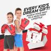 PUNCHO Punching Bag for Kids - 63" Kid Boxing Bag Set & Birthday Gift: Kids Punching Bags 3-8 with Gloves, Pump, PUNCHO eBook - Inflatable Punching Bag for Kid 8-12 with 5 Targets for Speed Boxing view 3