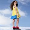 Durio Girls Ruffle Socks Toddler Girl Socks With Big Double Lace Ruffle Colorful Frilly Dress Socks for Toddler Girls Kids Orange&Red&Wine Red 8-10 Years 3 Pairs view 3